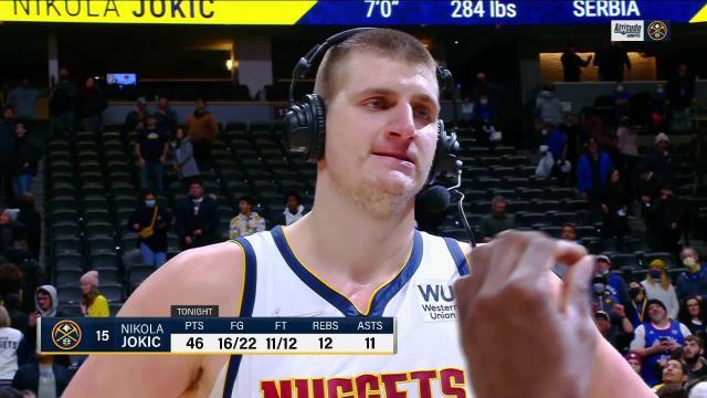 kaiyun-约老师归队打出46分大三双,谁说他没资格蝉联MVP?